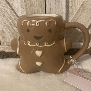 Peppermint and Pine Gingerbread Mug